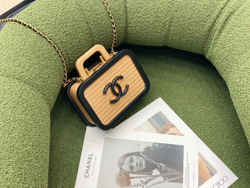 Ch@nel Vanity Bag-17x12x7CM - Image 2