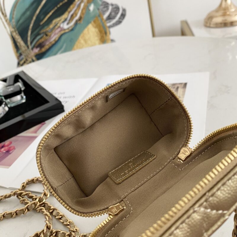 Ch@nel Vanity Bag-11.5x12x7CM - Image 9