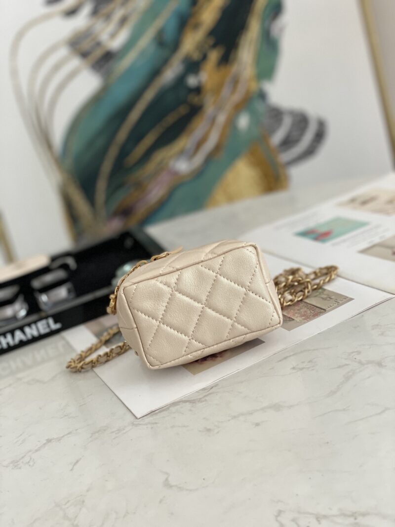 Ch@nel Vanity Bag-11.5x12x7CM - Image 3