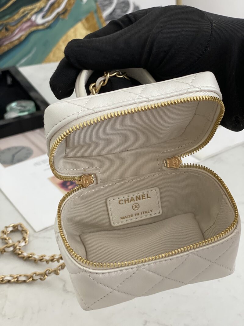 Ch@nel Vanity Bag-11.5x12x7CM - Image 6