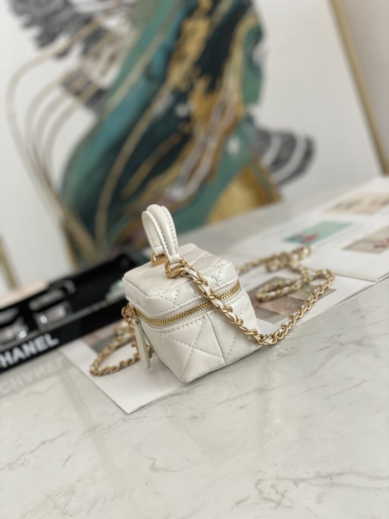 Ch@nel Vanity Bag-11.5x12x7CM - Image 7