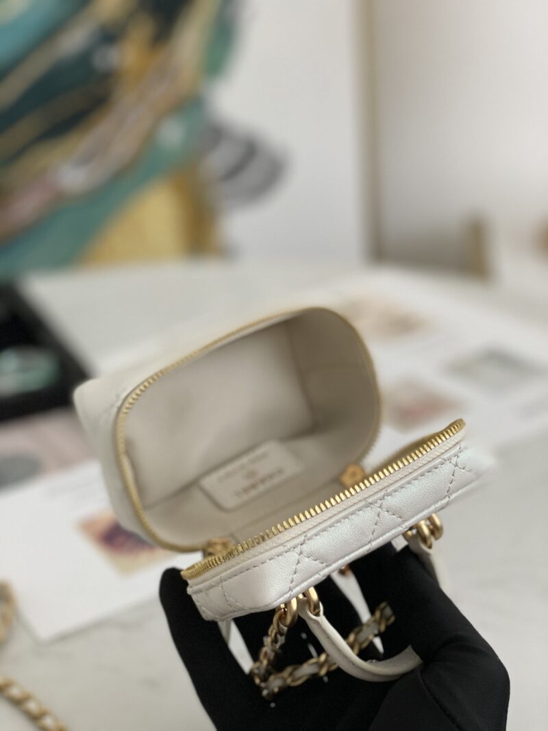 Ch@nel Vanity Bag-11.5x12x7CM - Image 9