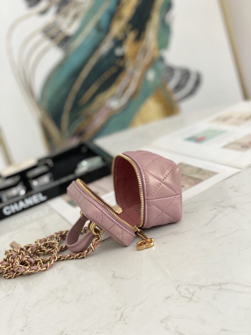 Ch@nel Vanity Bag-11.5x12x7CM - Image 7