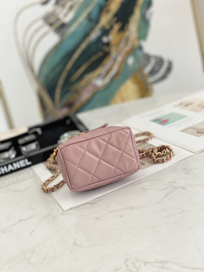 Ch@nel Vanity Bag-11.5x12x7CM - Image 9