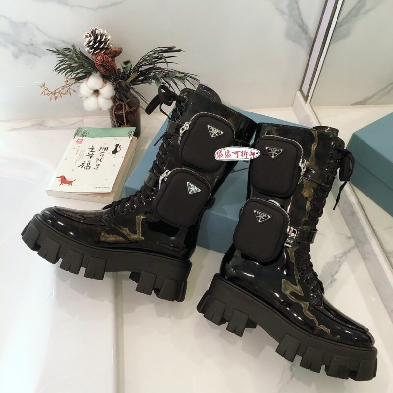 Prada 2020ss Boots-10Inch - Image 3