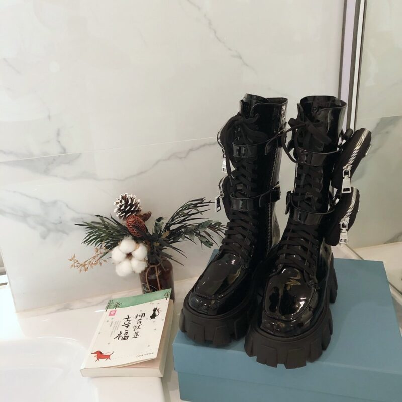Prada 2020ss Boots-10Inch - Image 6