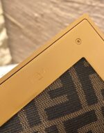 Fendi  First Bag-26*18*9.5/32.5*23.5*15CM(Brown) - Image 3