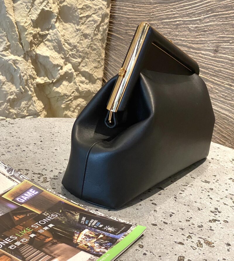 Fendi  First Bag-26*18*9.5/32.5*23.5*15CM(Black) - Image 7