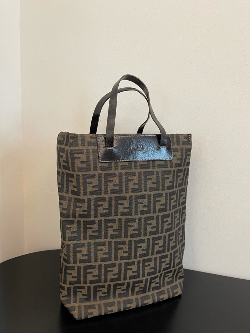 Fendi Vintage Tote-27x13x37CM - Image 9