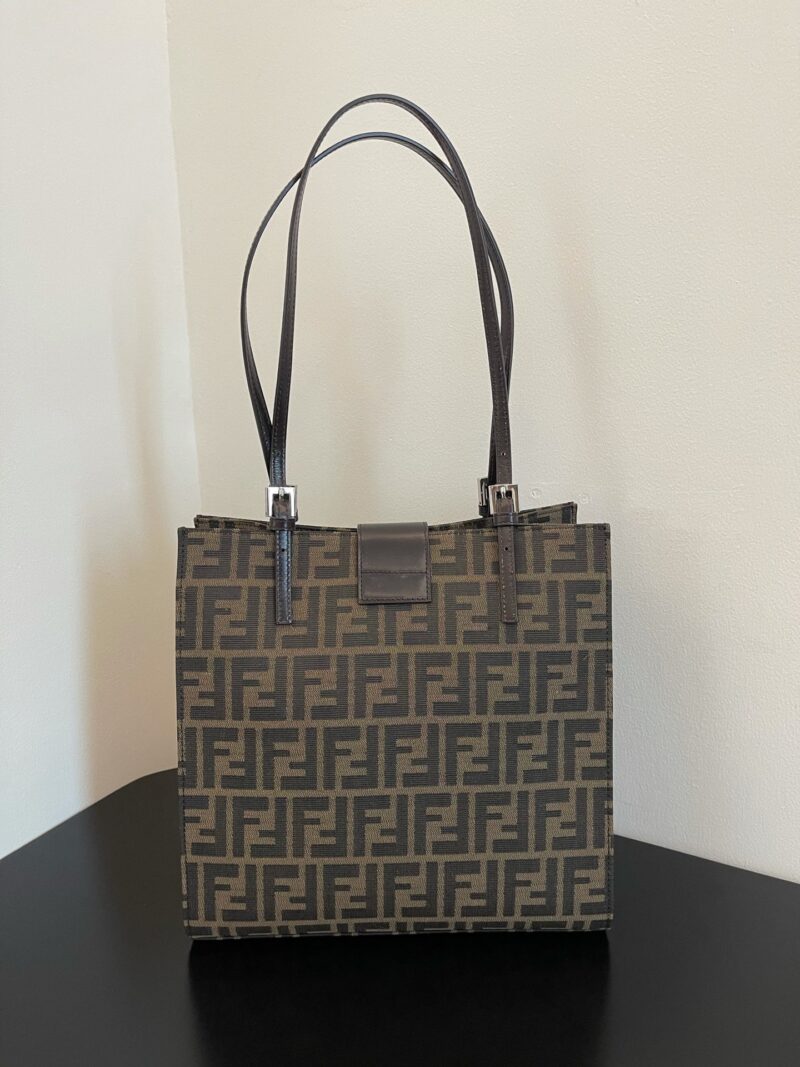 Fendi Vintage Tote-28x28x11CM - Image 3