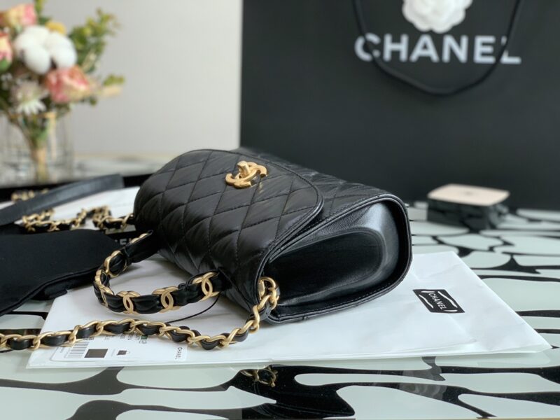 Ch@nel Flap Bag-20*13*9CM - Image 8