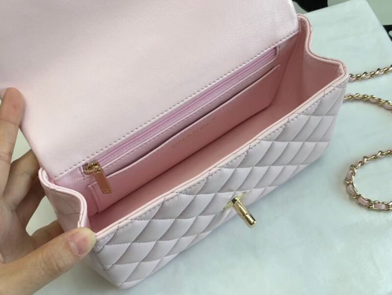 Ch@nel Flap Bag-20*13*9CM - Image 9