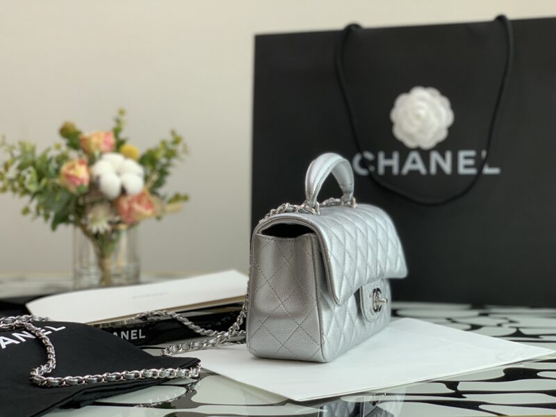 Ch@nel Flap Bag-20*13*9CM - Image 4