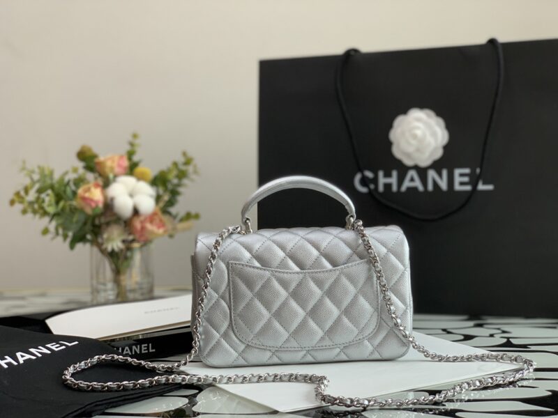 Ch@nel Flap Bag-20*13*9CM - Image 5