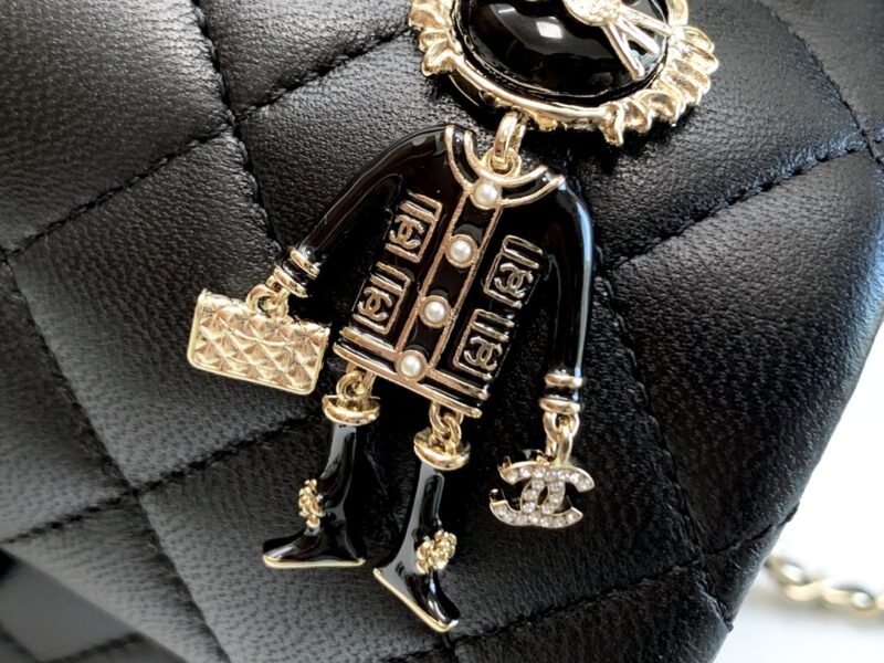 Ch@nel Flap Bag-20*13*9CM - Image 2