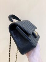 Ch@nel Flap Bag-20*13*9CM - Image 5