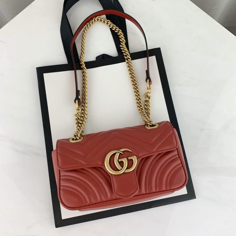 Gucci Marmont Bag-14*23*6CM - Image 4