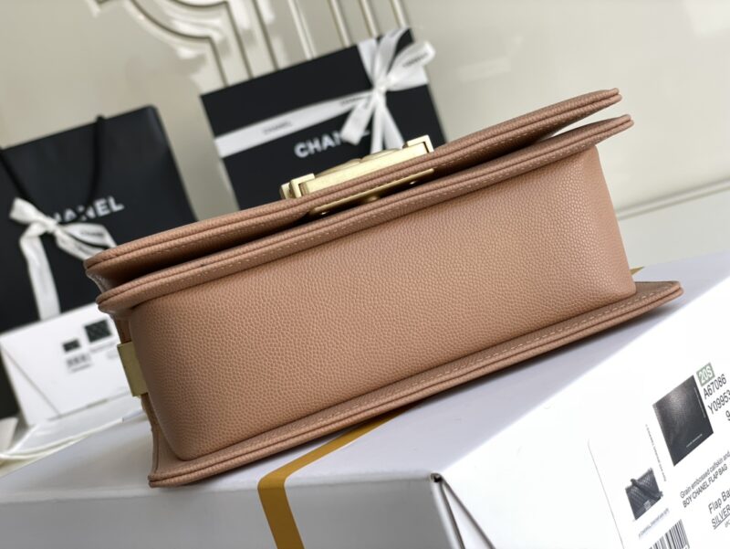 Ch@nel Boy Bag-Gravy-20CM - Image 8