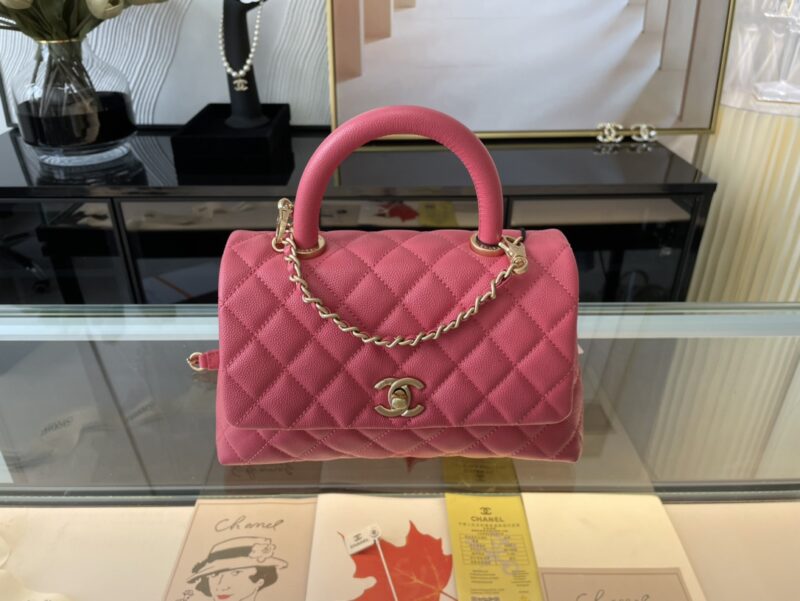 Ch@nel Coco Handlebag-23CM - Image 3