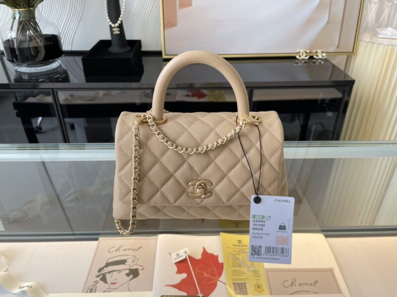 Ch@nel Coco Handlebag-23CM - Image 4