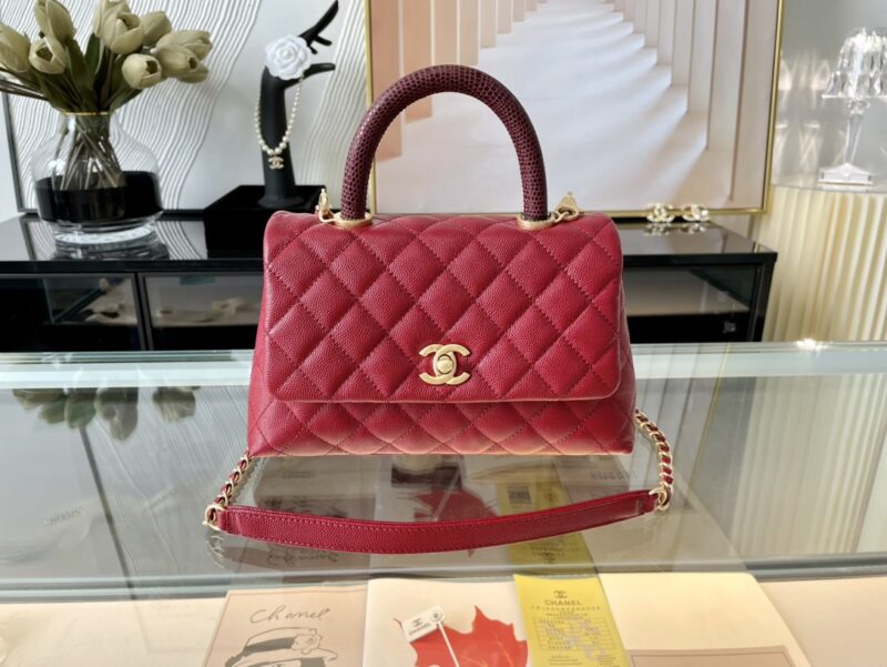 Ch@nel Coco Handlebag-23CM - Image 9