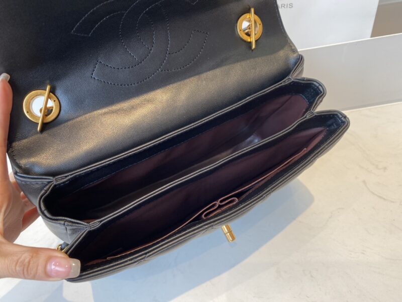 Ch@nel Trendy CC-Ancient Gold-25*17*12CM - Image 3