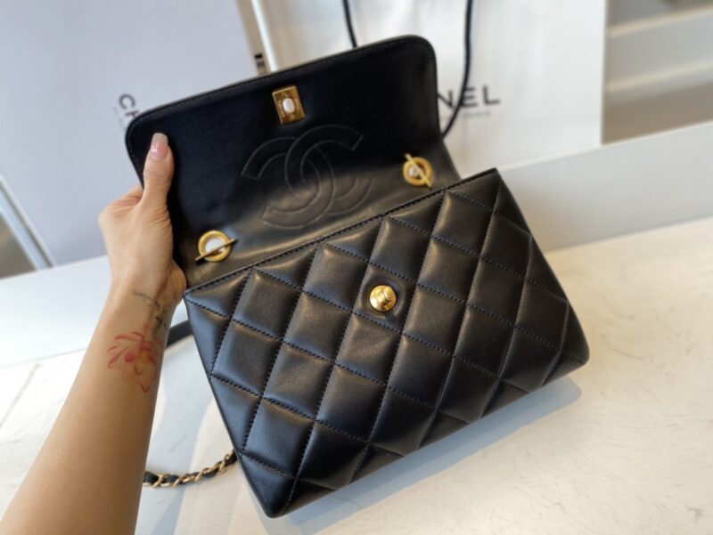 Ch@nel Trendy CC-Ancient Gold-25*17*12CM - Image 9