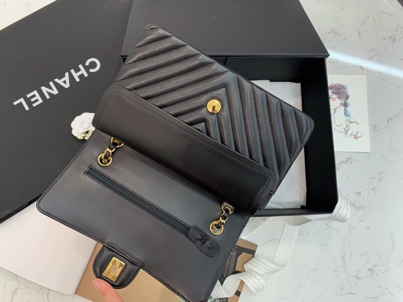 Ch@nel Flap Bag-25CM - Image 8