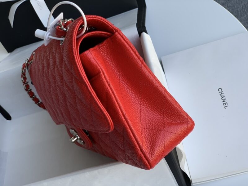 Ch@nel Flap Bag-Caviar Leather-25CM - Image 8