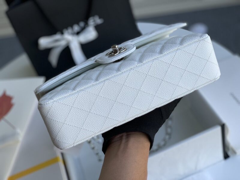 Ch@nel Flap Bag-Caviar Leather-25CM - Image 8