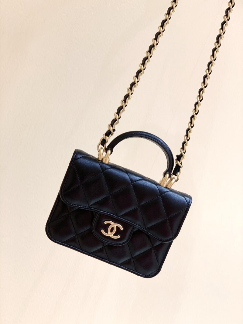 Ch@nel Flap Bag-12.5x9.5x3.5CM - Image 8