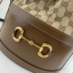 Gucci 1955 Horsebit Bucket Bag-22*25*12CM - Image 4