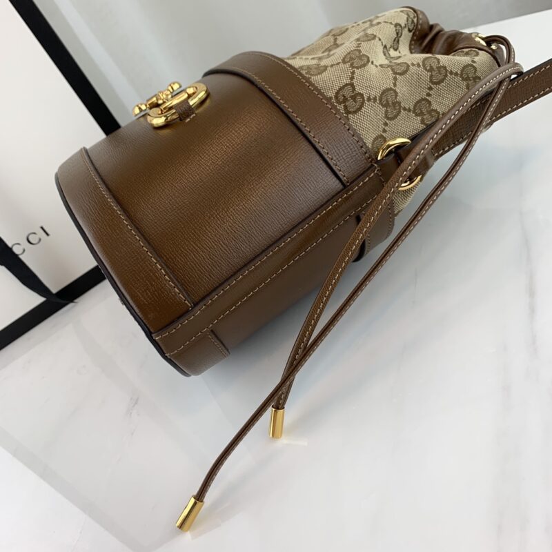 Gucci 1955 Horsebit Bucket Bag-22*25*12CM - Image 2