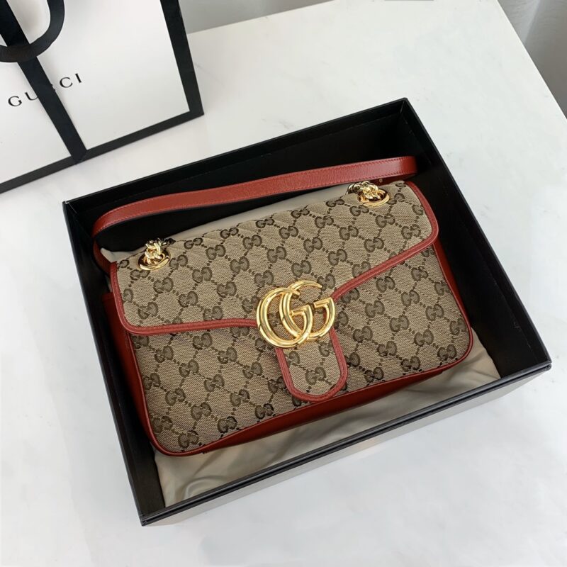 Gucci Marmont Bag-26*15*7CM - Image 4