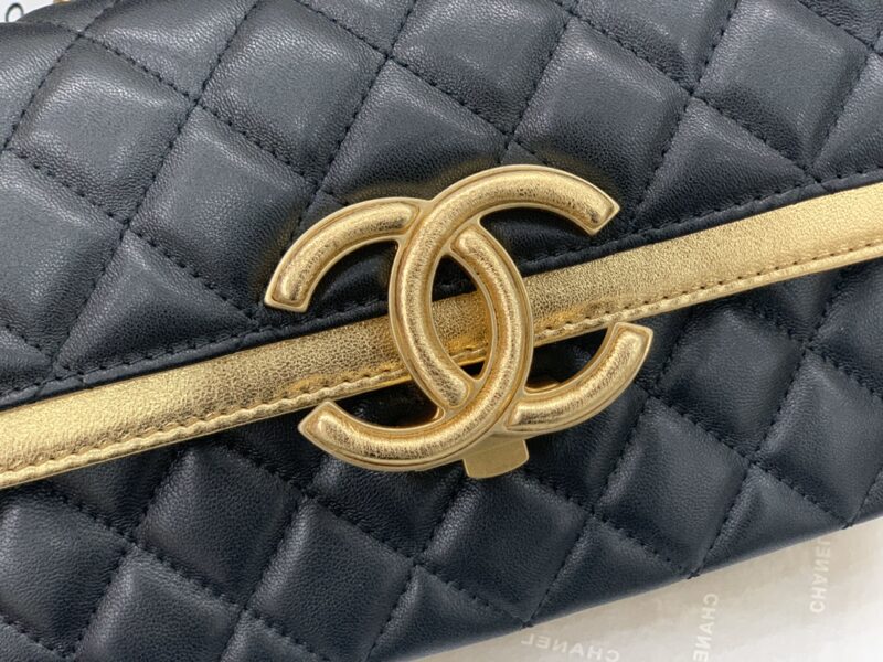 Ch@nel Flap Bag-22X7X13CM - Image 6