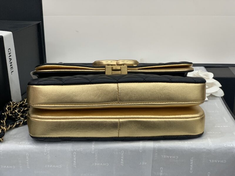 Ch@nel Flap Bag-22X7X13CM - Image 7