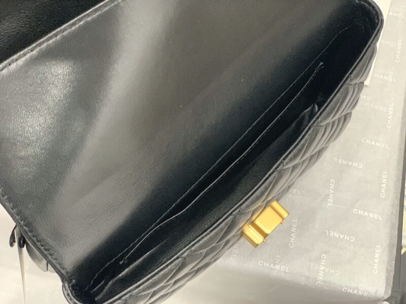 Ch@nel Flap Bag-22X7X13CM - Image 3