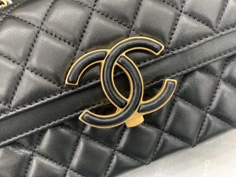 Ch@nel Flap Bag-22X7X13CM - Image 6