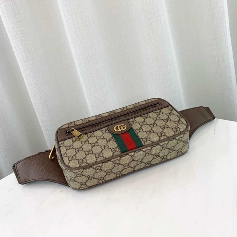 Gucci Ophidia GG Supreme Belt Bag-24*14*5CM - Image 3