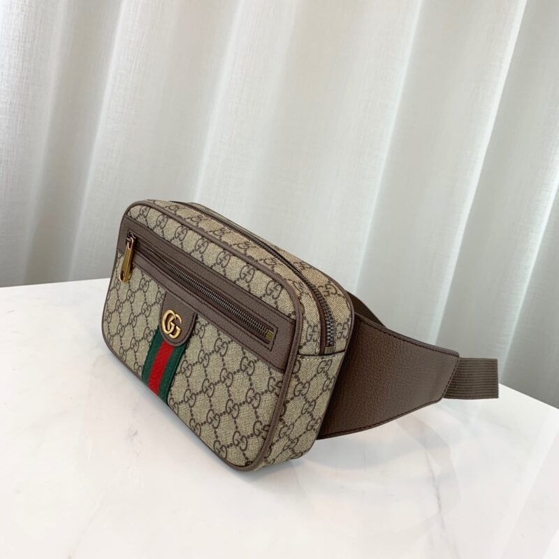 Gucci Ophidia GG Supreme Belt Bag-24*14*5CM - Image 9