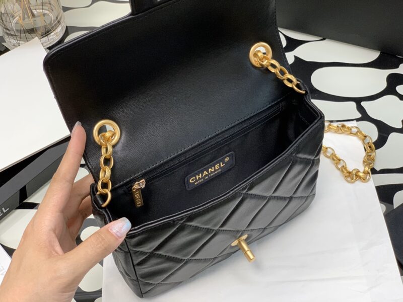 Ch@nel Flap Bag-16x19.5xCM - Image 6