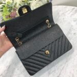 Ch@nel Flap Bag-Caviar Leather-25CM - Image 2