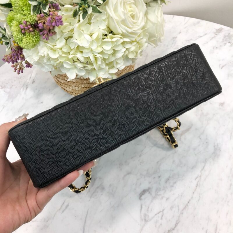 Ch@nel Flap Bag-Caviar Leather-25CM - Image 4
