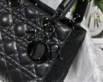 Lady Diro Bag-Black Hardware-20*16.5*8CM - Image 7