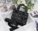 Lady Diro Bag-Black Hardware-20*16.5*8CM