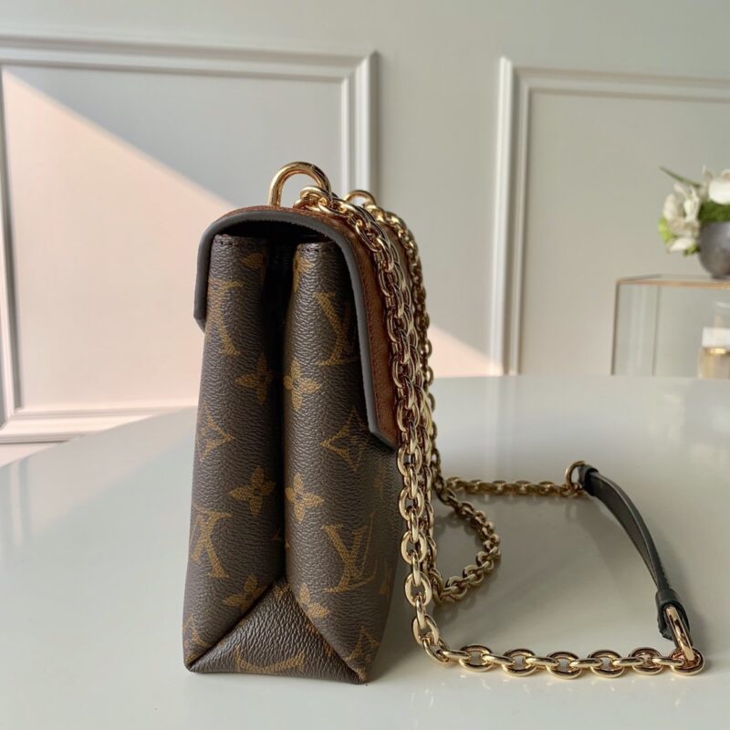Louis Vuitton Saint Placide Chain Bag-24.5*6.5*16.5CM - Image 3
