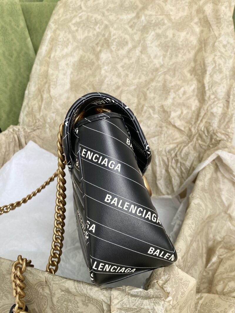 Gucci&Balenciaga Marmont Bag-26*15*7CM - Image 3