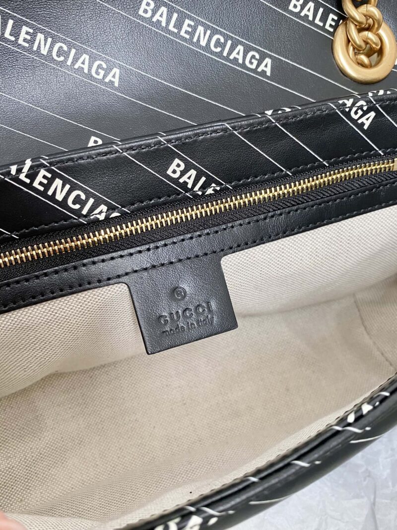 Gucci&Balenciaga Marmont Bag-26*15*7CM - Image 4