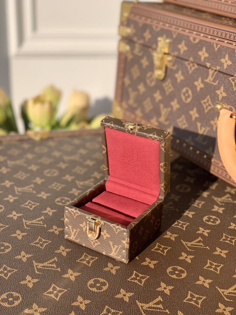 Louis Vuitton Écrin Déclaration Ring Box-7.5/7.5/5CM - Image 9
