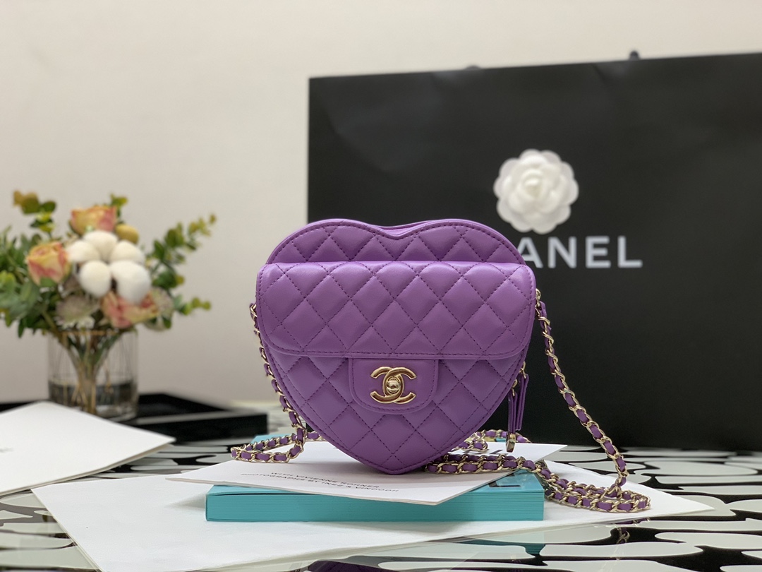 bag-2068445reerrwe_8_.jpg CHANLE Heart Bag-18*17*5CM - Image 1